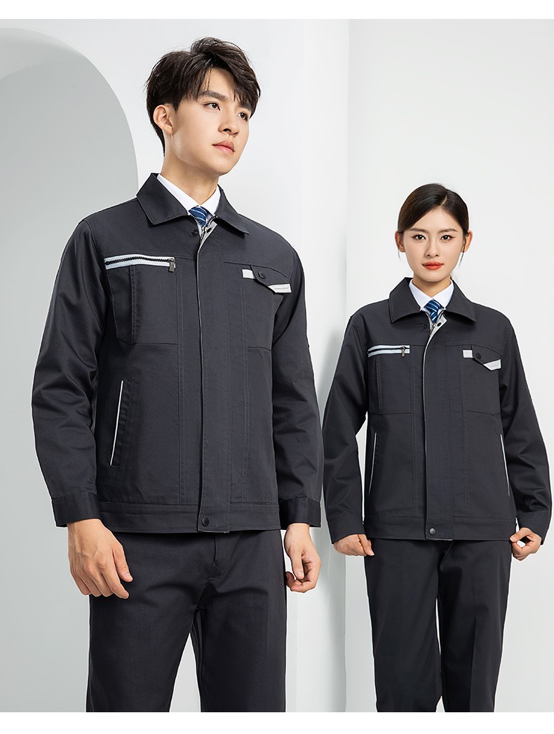 LW-8103S 秋冬双层加厚高品质工作服定制车间企业厂服时尚立体版型工装印字(图19)