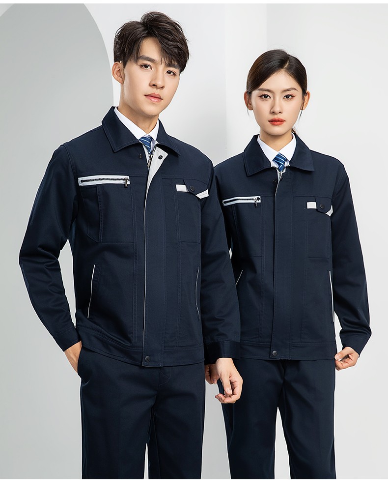LW-8103S 秋冬双层加厚高品质工作服定制车间企业厂服时尚立体版型工装印字(图21)