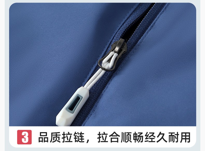 YJ-768 冬季一体式棉冲锋衣工作服男纯色加厚保暖工厂企业装团体服定制(图11)